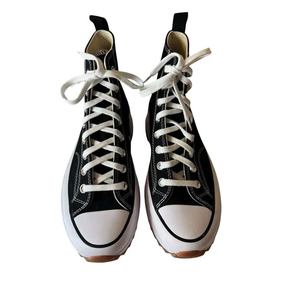 Converse NEW Run Star High Black Platform Sneakers Women’s 11 Men’s 9.5